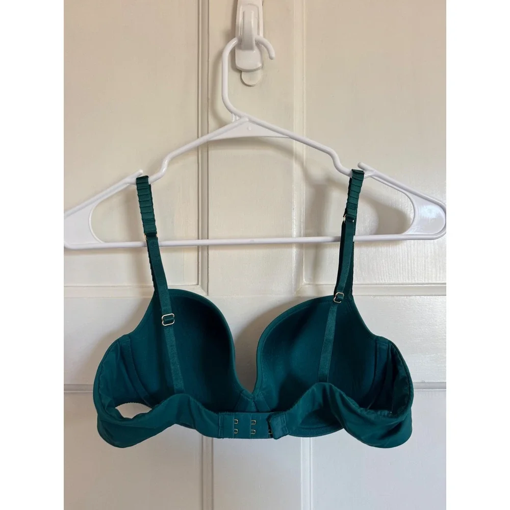 Thirdlove teal green bra size 36B